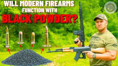 Will Modern Firearms Function With Black Powder? (AR-15, AK-47, Glock 17 & More!!!)