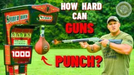 How HARD Can A Gun PUNCH ???