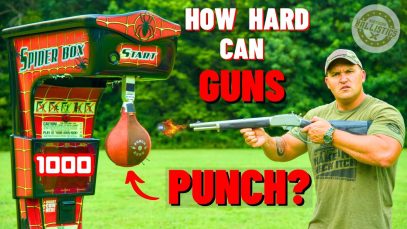 How HARD Can A Gun PUNCH ???