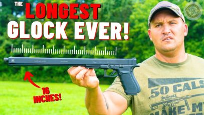 The Longest Glock EVER!!! (Super Long Slide 10mm Glock)