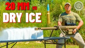 20MM vs DRY ICE (Can Dry Ice Stop A Bullet ???) 14 20MM vs DRY ICE (Can Dry Ice Stop A Bullet ???)