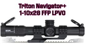 Triton Optics 1-10X28 LPVO scope