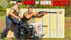 How HARD Do Guns KICK ??? 4 How HARD Do Guns KICK ???