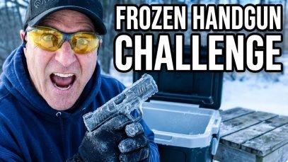 Freezing 10 Handguns to Test Cold Weather Reliability