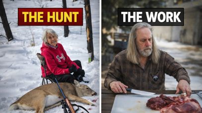 From the Shot to the Table: Real Deer Hunt + Full Butchering Guide (4K)